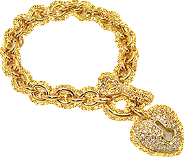 Gif animé bijoux collier